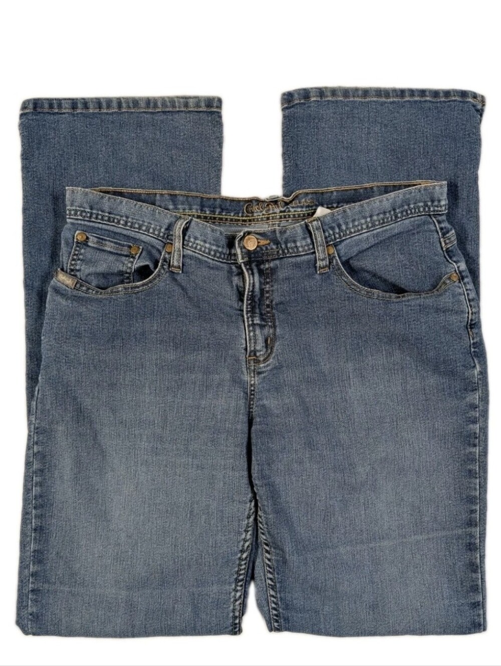 Cruel Girl Womens Jeans Size 13 Long Relaxed Fit Blue Stretch Denim CB54752001